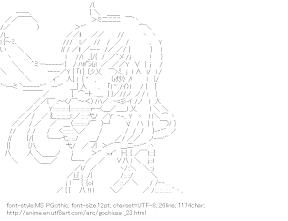 [AA]Kafuu Chino (Is the Order a Rabbit?)