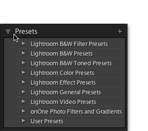 Defaultpresets