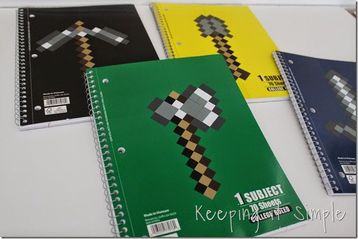 Minecraft Notebooks (11)