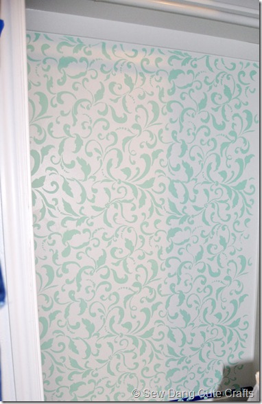 Stencil-in-closet