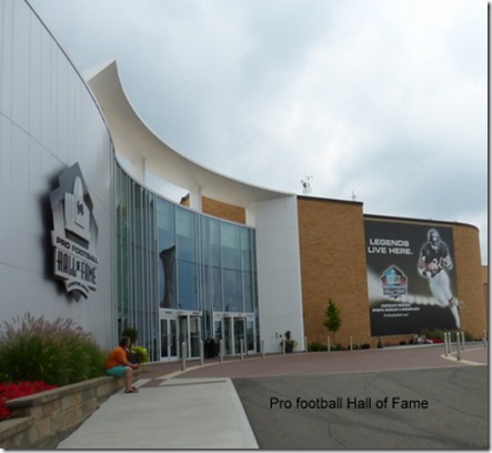 Pro football Hall of Fame