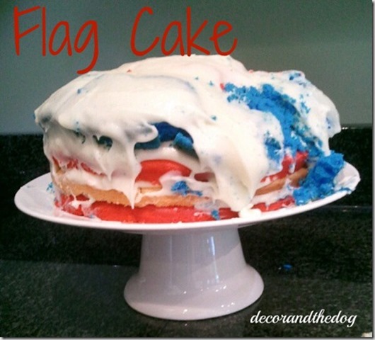 Flag Cake