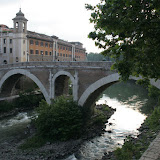 Tiber bridge Foto album Italië