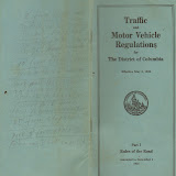 1931 District of Columbia Traffic Regulations