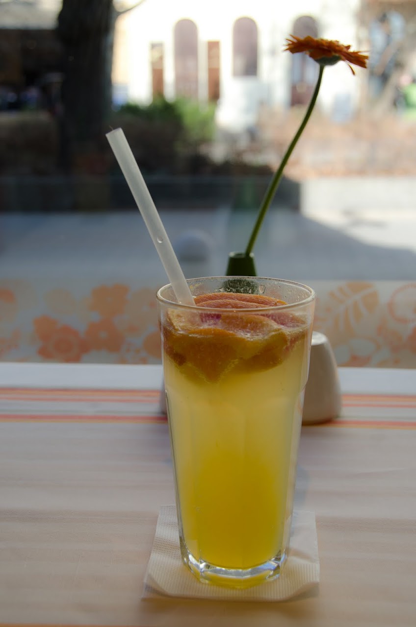 Winter lemonade at Menza Etterem
