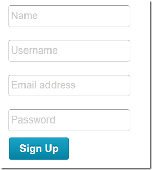 Kontactr Signup form Kontactr Signup form