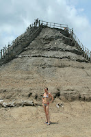 The next day, we went to bathe in the infamous mud volcano.