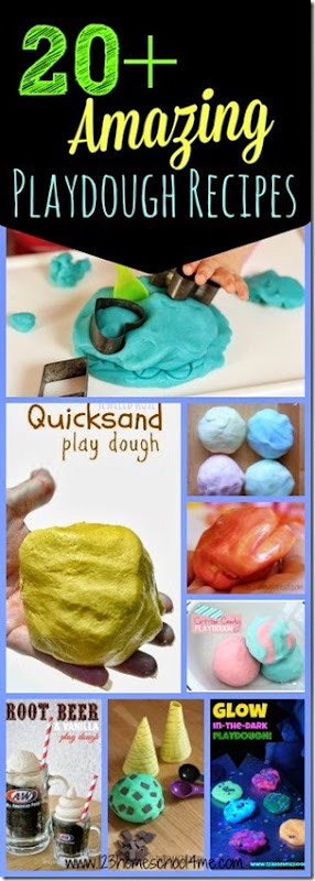20+ Amazing Playdough Recipes for Kids - so many really unique, creative, and FUN play doh recipes for toddler, preschool, kindergarten, first grade and more 20+ Amazing Playdough Recipes for Kids - so many really unique, creative, and FUN play doh recipes for toddler, preschool, kindergarten, first grade and more