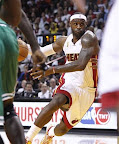 LeBron Sports Championship Gold LBJ X in Miami Heat Opener lebron james nba 121030 mia at bos 05 LeBron Sports Championship Gold LBJ X in Miami Heat Opener