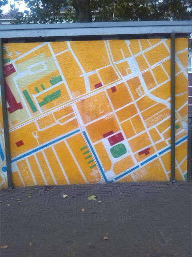 Map Op The Hague Mural