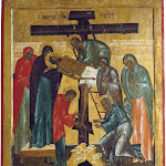 Снятие с креста. Середина XVI века