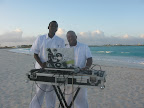 DJs brought great play lists to the beach side reception.