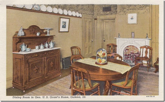Dining Room, General U.S. Grant Home - Galena, Illinois pg. 1