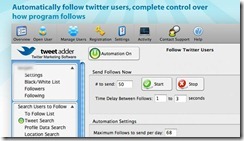 Tweet Adder 3.0 otomatik twitter takipçisi bulma programi