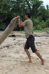 Pantai Nibung di Pulau Bunyu