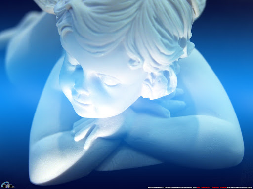 wallpaper navidad azul