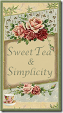 Sweet Tea and Simplicity Button