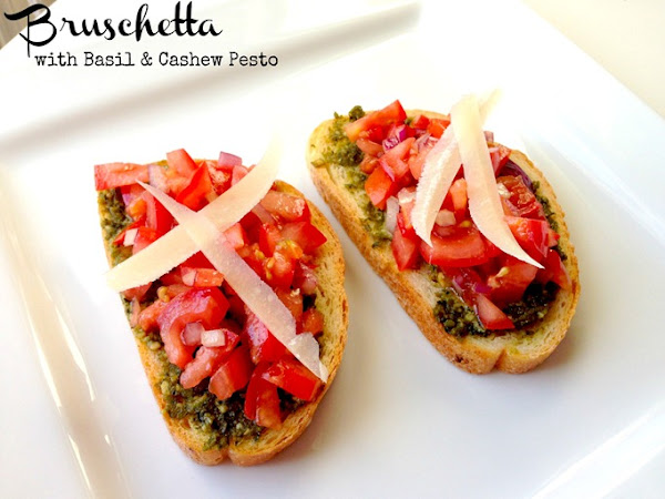 Doing a “happy dance” for Bruschetta