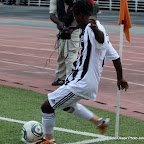Mabi Mputu Trésor de TP Mazembe le 18/09/2011 à Kinshasa. Radio Okapi/ Ph. John Bompengo