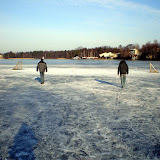 Guys are leaving... After strange ice sound they run back soooo quickly :-D