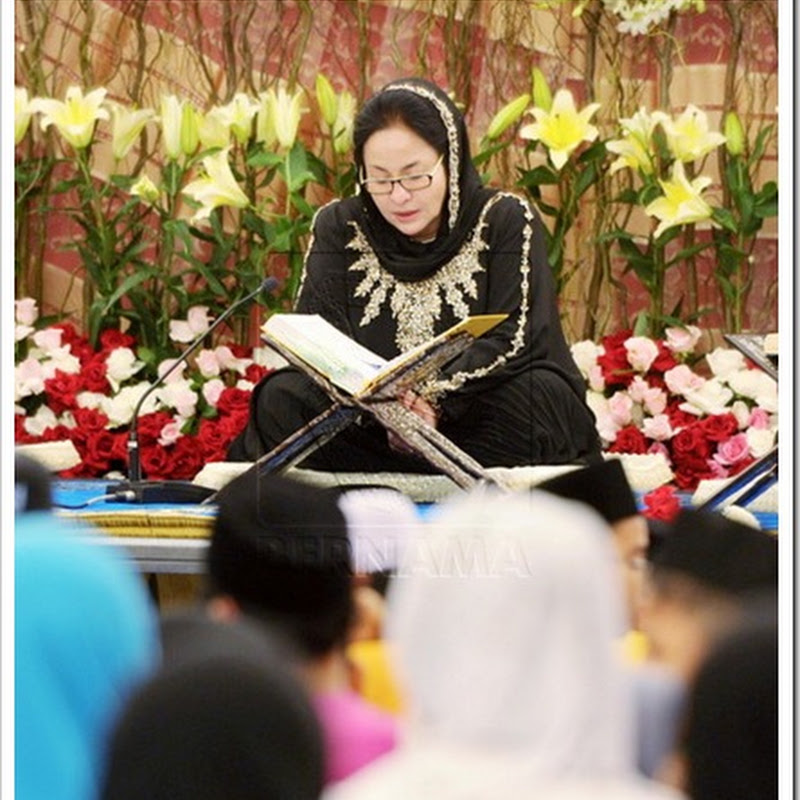Isteri Pemimpin Biadap - Tidak Tutup Aurat Ketika Khatam Al-Quran