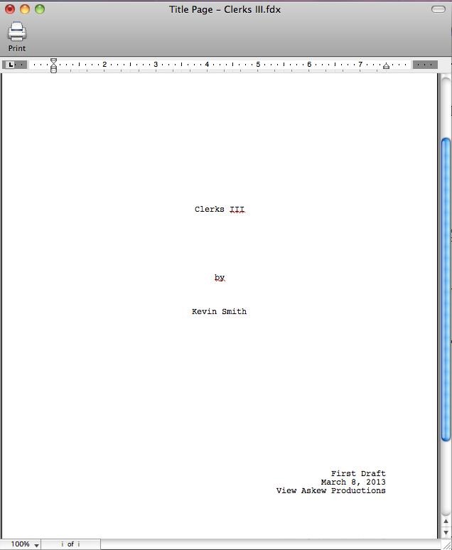Clerks III
