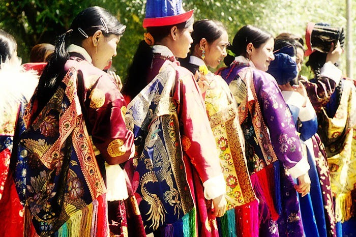 Traditional festival in Leh