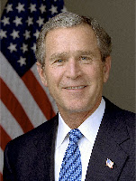 George Bush at the Work Truck Show