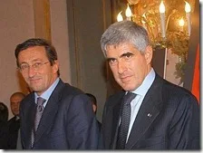 Gianfranco Fini e Pier Ferdinando Casini
