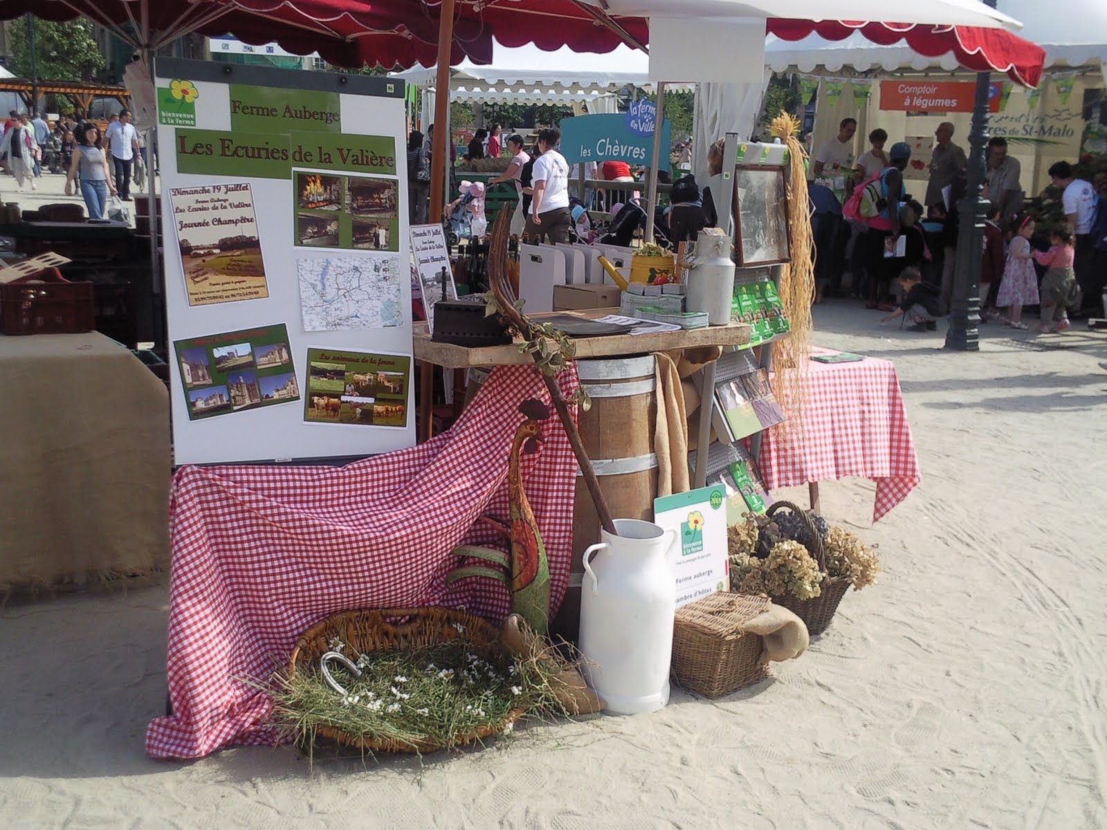 la ferme en ville notre stand