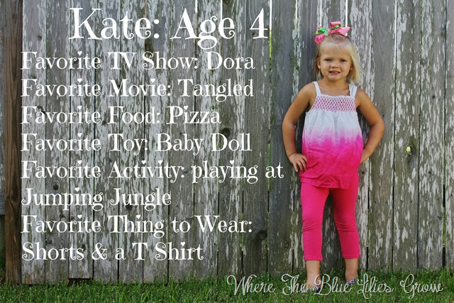 Kate Age 4