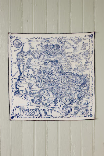 There is no shortage of beautiful detail on this handkerchief. (Martha Stewart Living, July 2010)