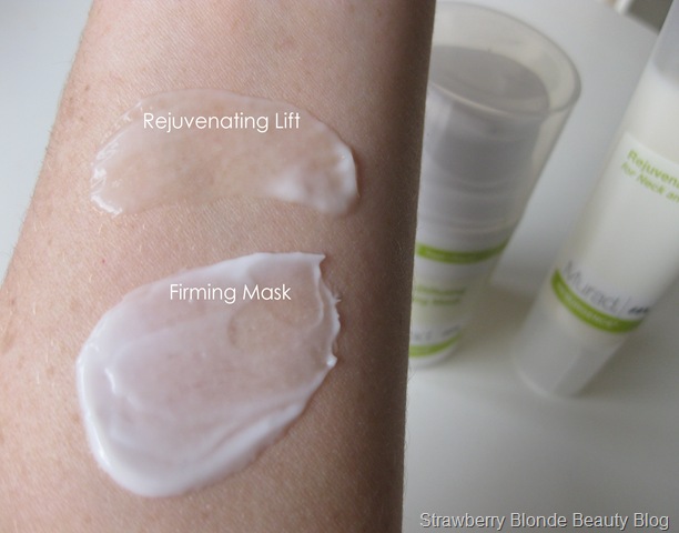 Resurgence-Rejuvenating-Lift-Neck-Cream-Age-Diffusing-Firming-Mask-review-swatches