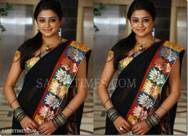 Priyamani_Black_Saree