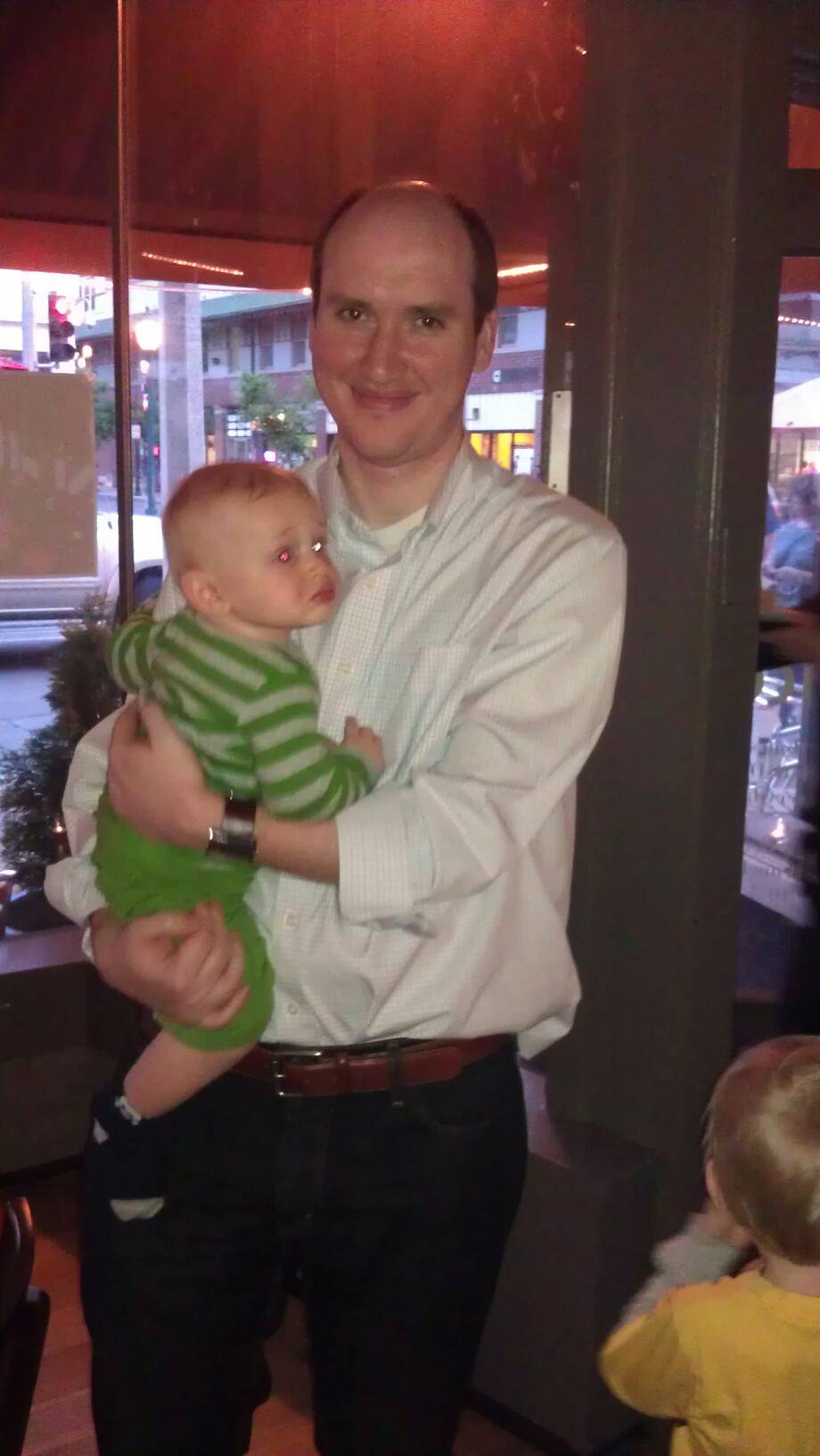 Charlie and uncle Jeff