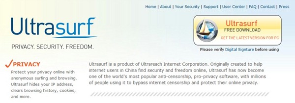 Ultrasurf Ultrasurf