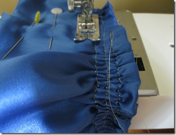 cobalt blue wedding ring bearer pillow and garter (15)
