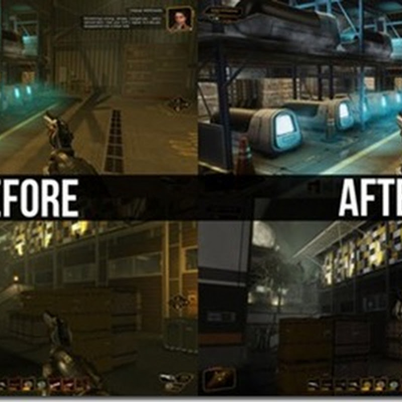 Deus Ex: Human Revolution - Neue Mod entfernt den Gold Filter, das Spiel sieht plötzlich noch besser aus