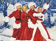 c0 Bing Crosby, Rosemary Clooney, Danny Kaye, Vera-Ellen in 1954's White Christmas