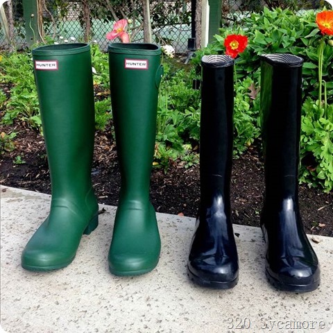 fabulous knock-off Hunter boots | 320 * Sycamore