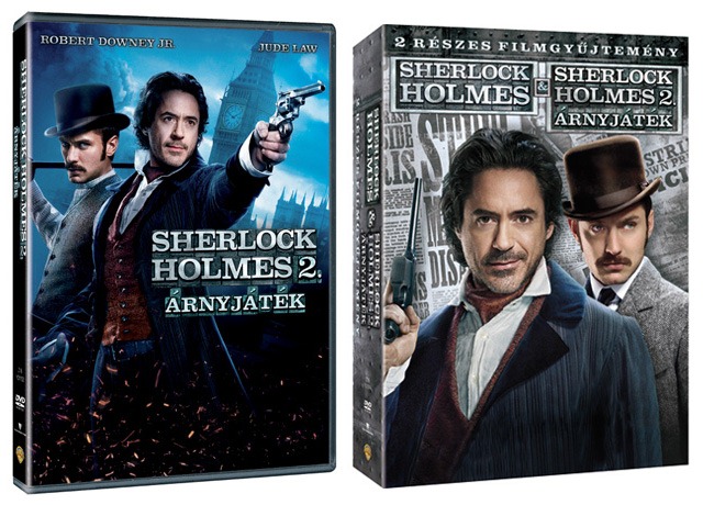 Sherlock Holmes 2 - Árnyjáték DVD-n és BD-n