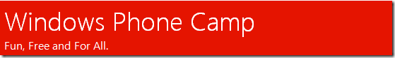 Windows Phone Camp