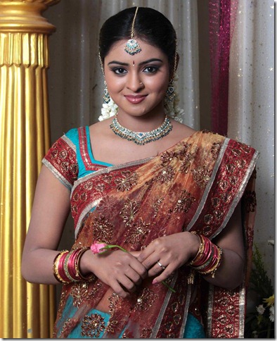 actress nakshathra hot photoshoot_in saree