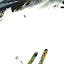 Skiing the Skillet Glacier on Mt. Moran. Teton National Park 6/5/11.