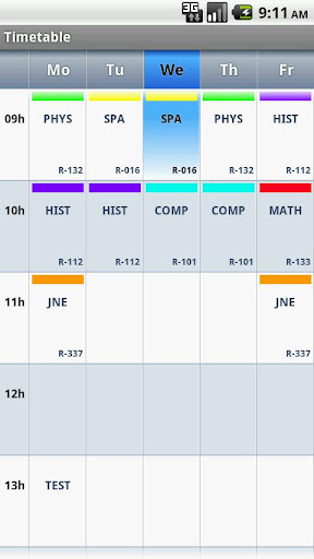Timetable for Android