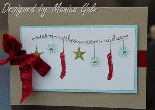 Stampin'Up! Snow day by Monica Gale