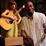 The Chicago Landmark Project, co-coordinated by Brian Golden and Cassy Sanders. June 4 - July 11, 2011. (l to r) Victoria Blade, Greg Williams. Photo Credit: Amanda Clifford