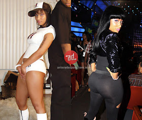 booty implants of Nicki Minaj