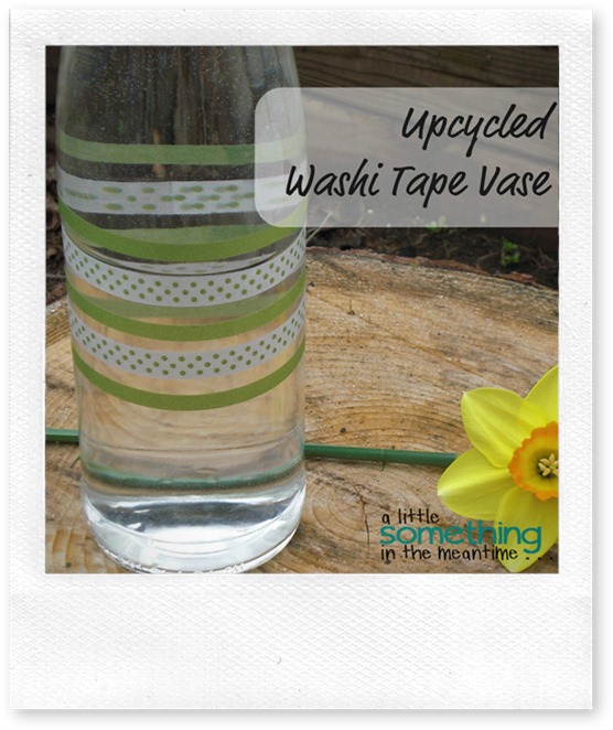 Washi Tape Vase Banner Square