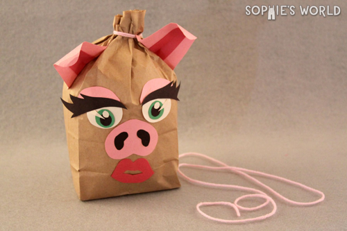 Trash party pinata